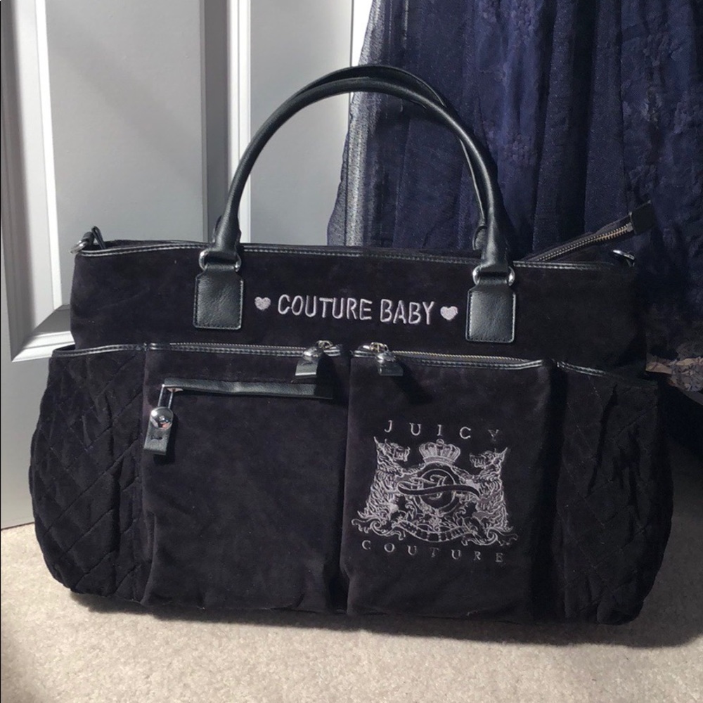 Juicy couture diaper bag